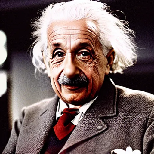 Image similar to Albert Einstein in a starfleet uniform from the new Star Trek movie