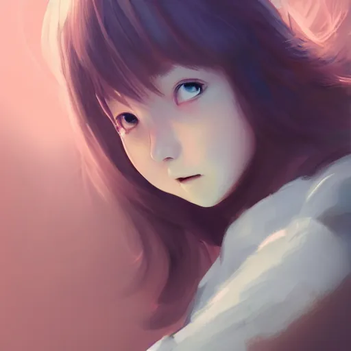 Image similar to beautiful huggy-wuggy from poppy-playtime the video game, digital painting by Hiyao Miyazaki, Studio Ghibli, Yanjun Cheng, portrait, cinematic lighting, highly detailed, concept art, Atmosphere, illustration, smooth, sharp focus, editor's pickup, trending on artstation, trending on deviantart