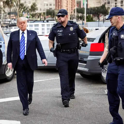 Image similar to fbi arresting donald trump