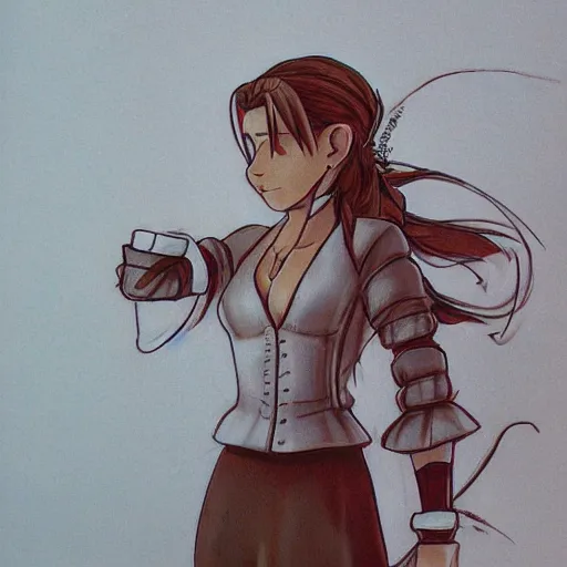 Image similar to aerith gainsborough by zeronis