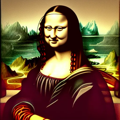 Prompt: detailed portrait of Harold Pain in style of Mona Lisa