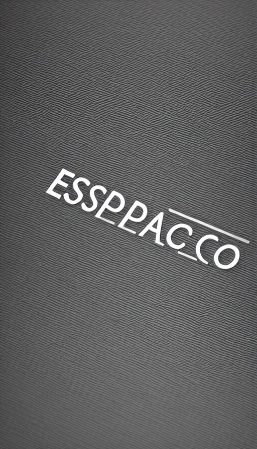 Prompt: logo, visual identity, espaco 8 5