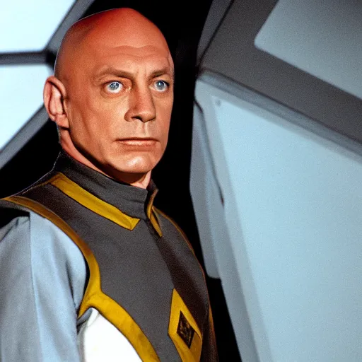 Prompt: mark hamill as captain jean - luc picard, photo