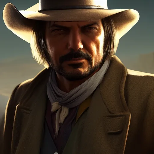 Prompt: Dr. Phil as John Marston, hyperdetailed, artstation, cgsociety, 8k