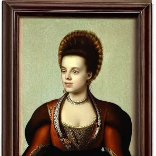 Image similar to photo of young woman by lavinia fontana