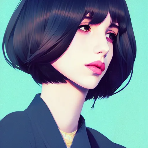 Image similar to a portrait of a beautiful emma roberts, art by ilya kuvshinov and wlop and and josan gonzalez, shikanosuke yagaki, mitsumayo, reivaille, digital art, highly detailed, intricate, sharp focus, trending on artstation hq, deviantart, pinterest, unreal engine 5, 4 k uhd image