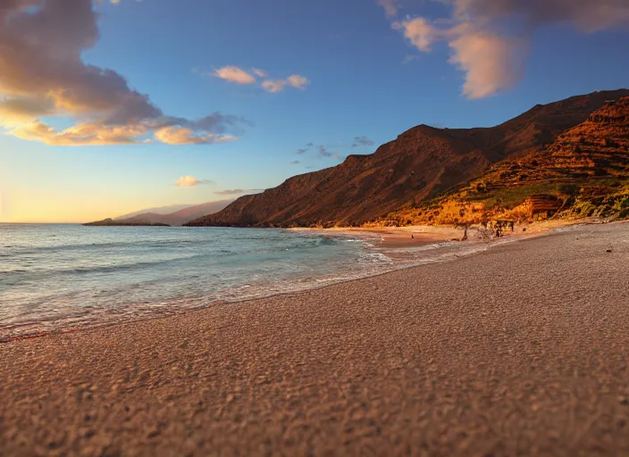 Image similar to A beautiful photograph of crete beach, 8k, hyper-detailed