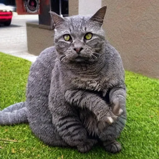 Prompt: godzilla cat hybrid