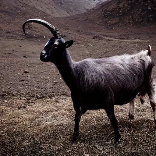 Image similar to goat, dark metal