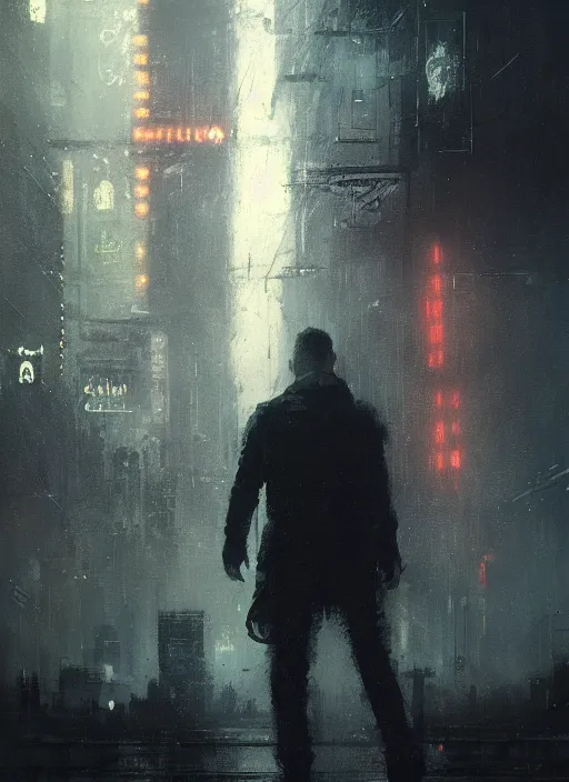 Prompt: bladerunner 2 0 4 9, spotlight, by greg rutkowski, by jeremy mann, digital painting