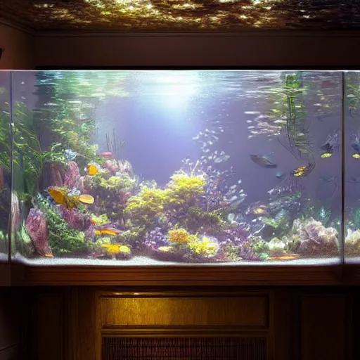 VGEBY Naufrage d'aquarium Aquarium Décoration, Haute Simulation