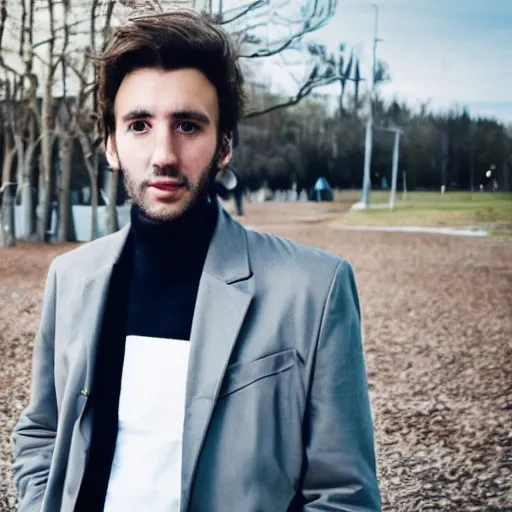 Prompt: nicolas catellier - poulin, youtuber