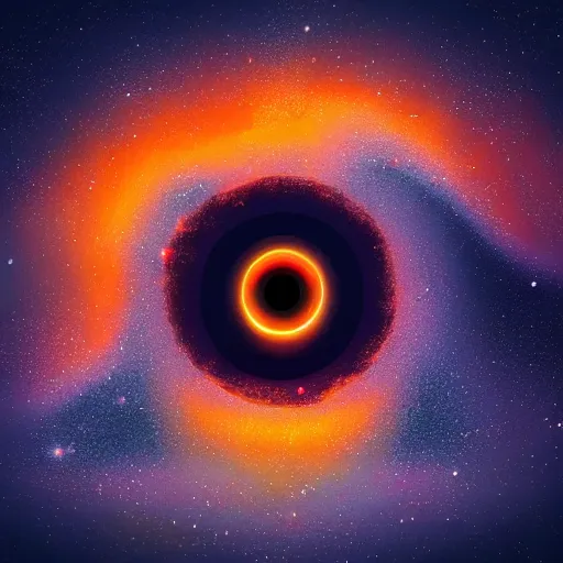 Image similar to the eye of god, surrounded by multidimentional angels, by christopher balaskas