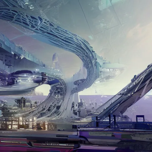 Image similar to sci-fi motherboard structure on the coronation of napoleon painting and digital billboard in the middle, unreal engine 5, keyshot, octane, artstation trending, ultra high detail, ultra realistic, cinematic, 8k, 16k, in style of zaha hadid, in style of nanospace Michael Menzelincev, in style of Lee SOUDER, colors in style of the Blade Runner 2049, in plastic, dark, tilt shift,