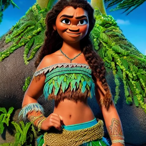 Image similar to ultra realistic and intricate detailed Te Fiti from Moana, pixar