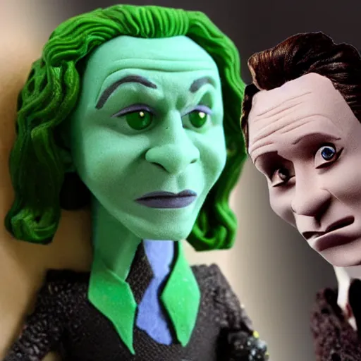 Image similar to tom hiddleston loki claymation