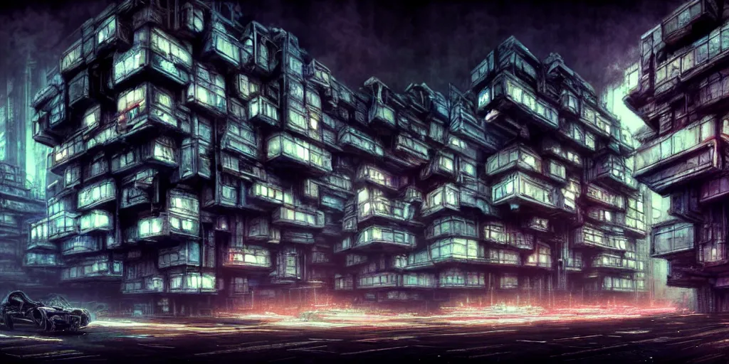 Prompt: pixelated concept art, octane render, a brooding, dystopian city ruins, reflections, volumetric neon lighting, dramatic, white neon glow, 8 k, ultra - hd, insanely detailed and intricate, hypermaximalist, brutalist habitat 6 7, elegant, ornate, by gerald brom, by syd mead, akihiko yoshida, doug chiang, cinematic