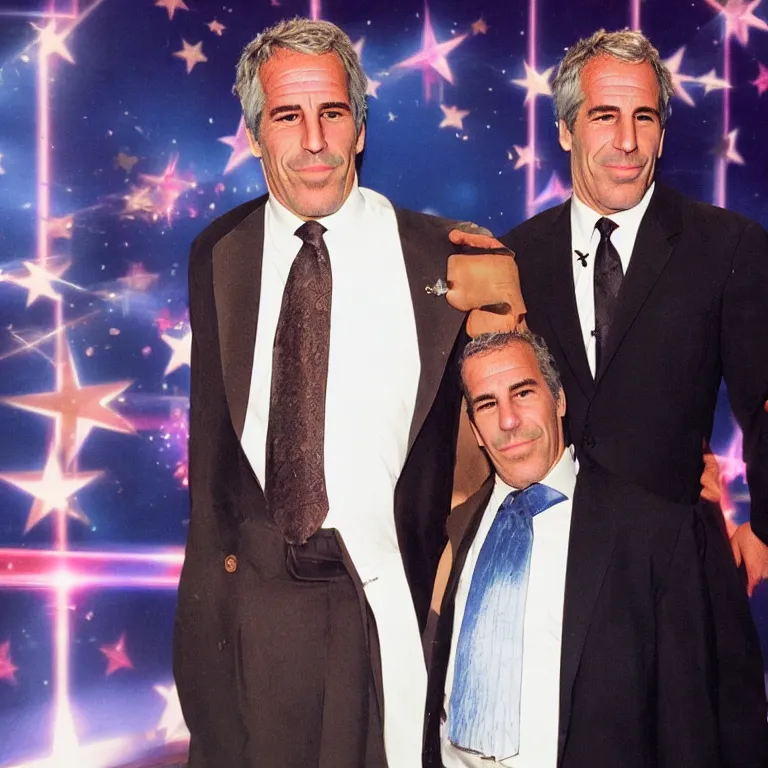 Image similar to Jeffrey Epstein as a contestant on America's Got Talent