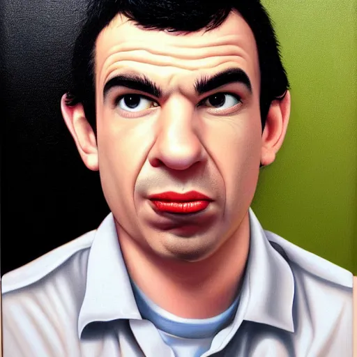 Image similar to Nathan fielder by Jason Edmiston