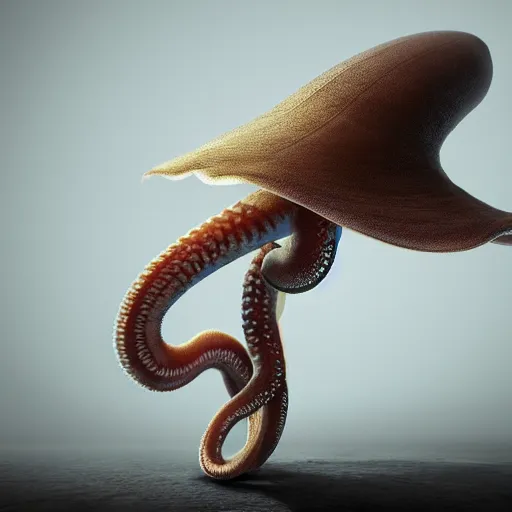 Prompt: hyperrealistic dslr film still of anthropomorphic cephalopod wearing a hat, stunning 8 k octane comprehensive 3 d render, inspired by istvan sandorfi & greg rutkowski & unreal engine, perfect symmetry, dim volumetric cinematic lighting, extremely hyper - detailed, extremely lifelike attributes & lifelike texture, intricate, masterpiece, artstation, stunning