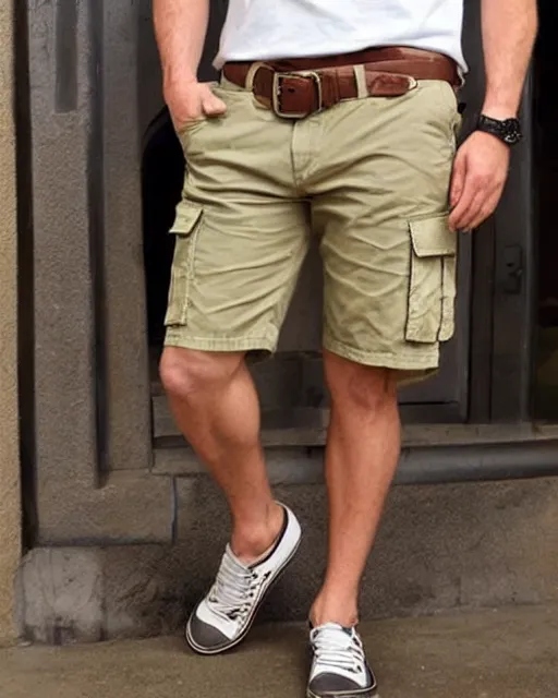 Prompt: cargo shorts