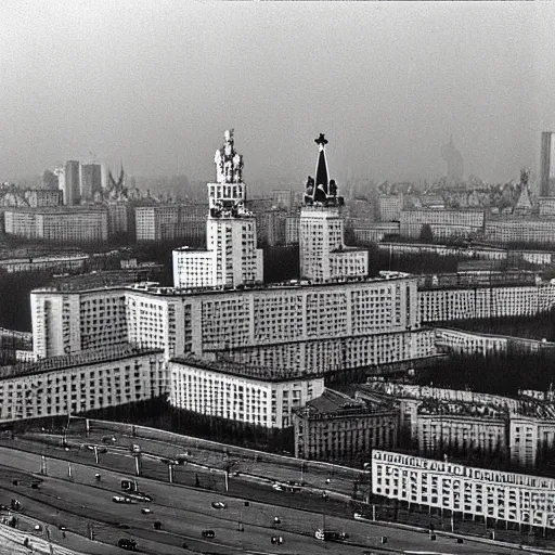 Image similar to moscow, soviet union, photograph from the 6 0 s