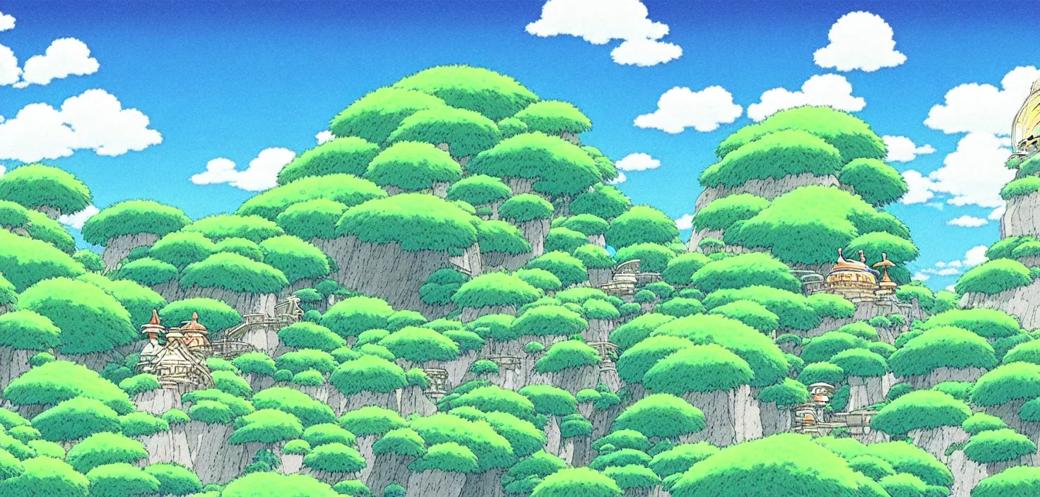 Image similar to exquisite studio ghibli landscape