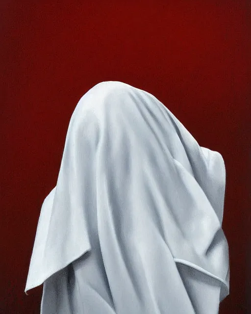 Prompt: Medium shot low angle ghost figure, highly detailed, sharp focus, digital painting, oil painting, artwork, museum work, by Robert Bateman, by Carl Brenders,