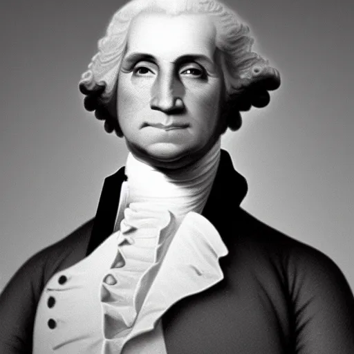 Prompt: photo of George Washington posing at Mr. Olympia, high quality, face details, sharp focus