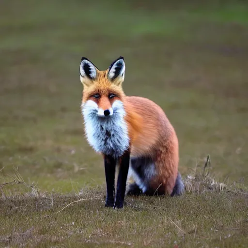 Prompt: fox wearing a tiara