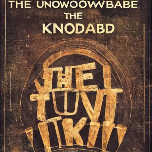 Prompt: the unknowable