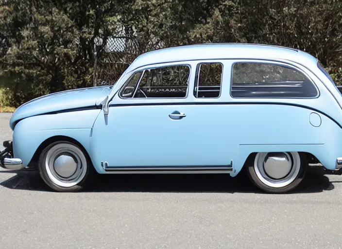 Prompt: 1953 volkswagen golf