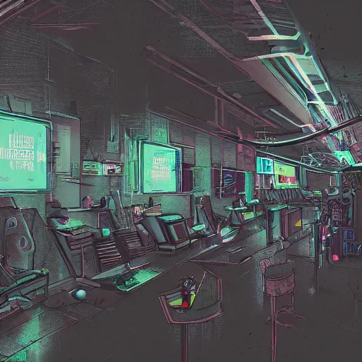 Image similar to FADU UBA in a cyberpunk style