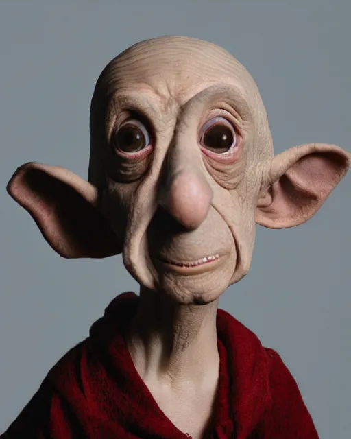 Image similar to annie leibovitz headshots of kreacher the house elf from harry potter, 5 0 mm soft focus