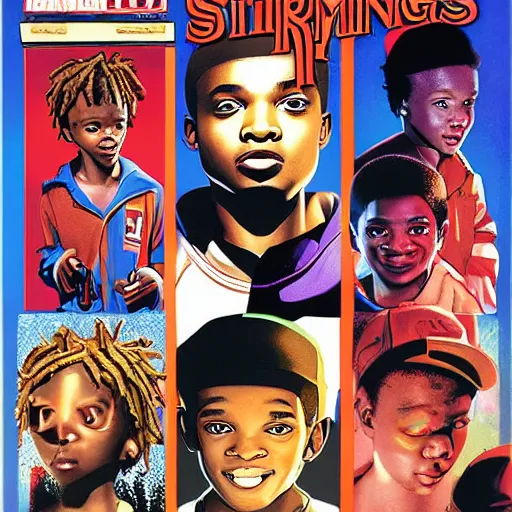 Image similar to mille bobby brown from stanger things by artgem by brian bolland by alex ross by artgem by brian bolland by alex rossby artgem by brian bolland by alex ross by artgem by brian bolland by alex ross