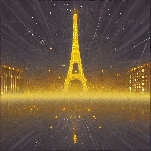 Image similar to city of light, digital art