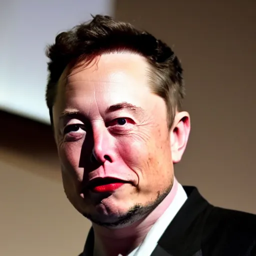 Image similar to Elon Musk Dressed as a hitman detail 4K quality super realistic