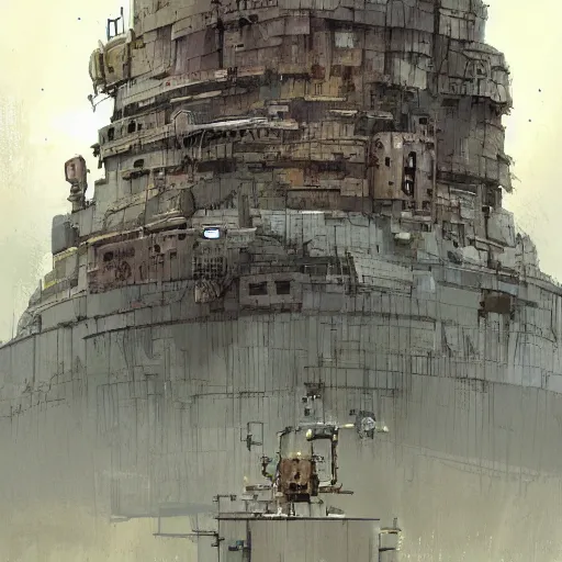 Image similar to an incredible mega structure building by ian mcque