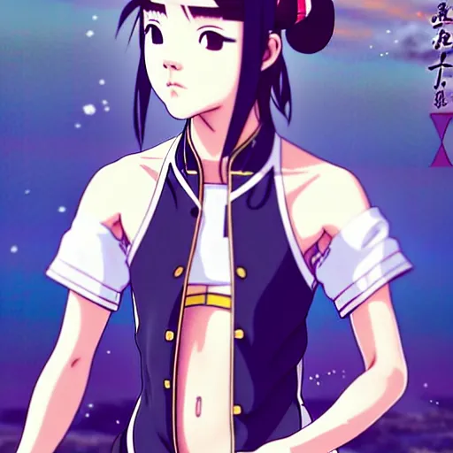 Image similar to a beautiful boyish japanese emma watson alluring instagram model, wearing elegant japanese hiphop leotard outfit with subtle mayan patterns and native fashion, aztec street fashion bathing suit, jrpg fashion, gapmoe yandere grimdark, trending on pixiv fanbox, painted by greg rutkowski makoto shinkai takashi takeuchi studio ghibli, akihiko yoshida