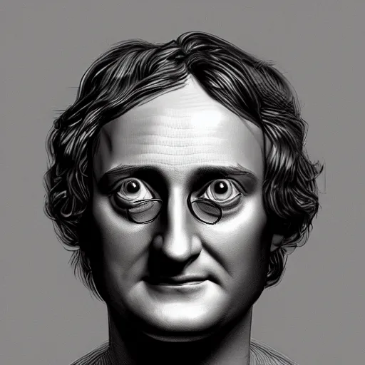 Image similar to isaac newton's face in nutella, hyperdetailed, artstation, cgsociety, 8 k