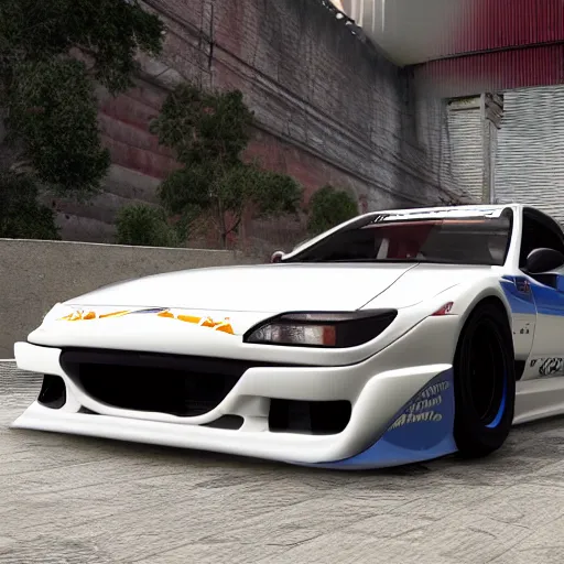 Prompt: itasha mazda rx7, jdm, 4k, hyperdetailed, photorealistic