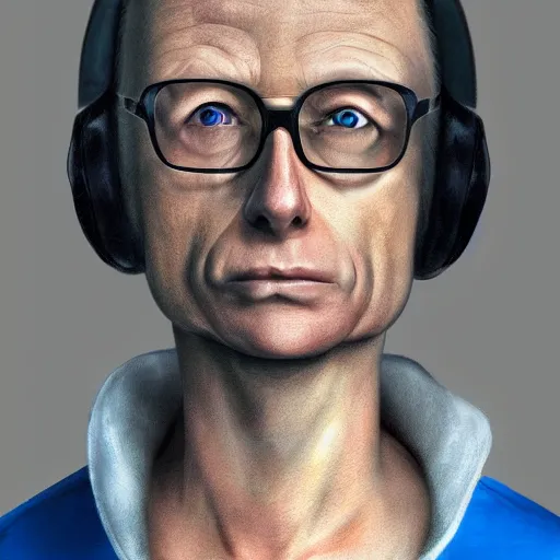 Prompt: Mr. Mackey (South park) as a realistic human, hd, hyper-realism, deatailed,