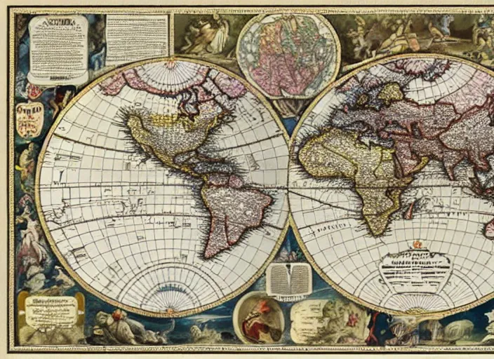 Prompt: a political map of the superstates that rule earth in the year 3 0 0 0, by eduard imhof, beautiful composition, amazing details, map cartography