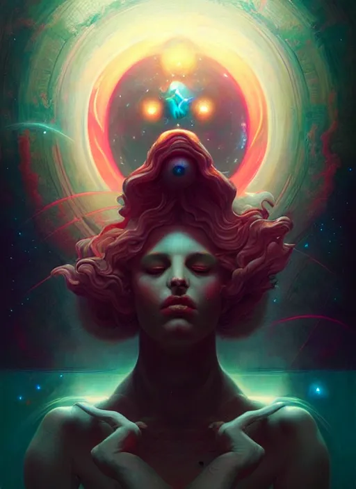 Prompt: symmetry!! cancer!!!! highly detailed, high contrast, light reflection, trippy, nebula, trending on art station by artgem, by peter mohrbacher, by wlop, by ruan jia