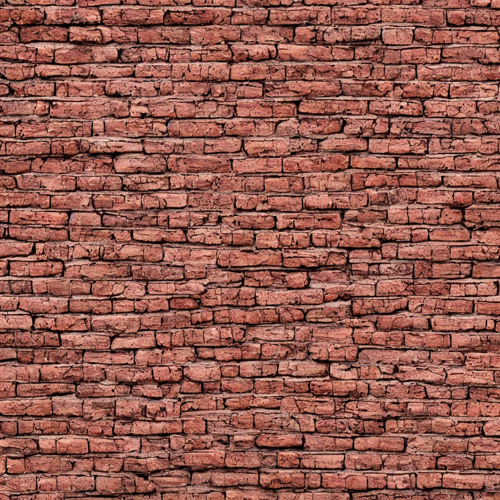 Prompt: a brick texture