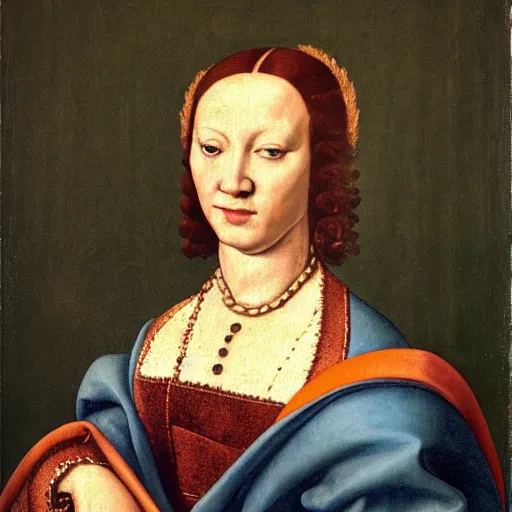 Prompt: a renaissance style portrait painting of licantropo