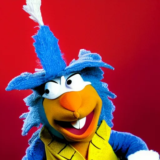 Image similar to Donald Trump as a Gorg, from tv show Fraggle Rock