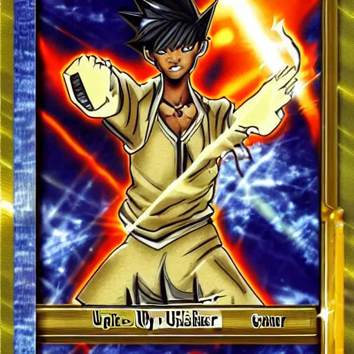 Image similar to Usher Yu-Gi-Oh card