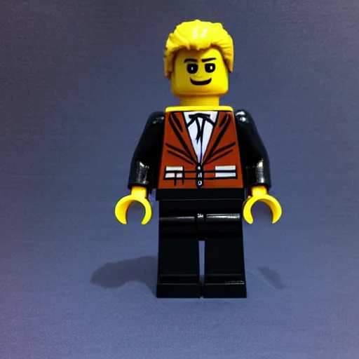 Prompt: hugh jackman as a lego figure