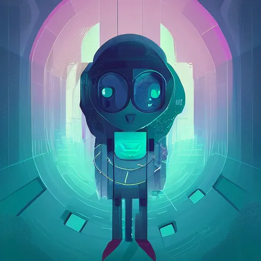 Image similar to A character by Petros Afshar and Beeple